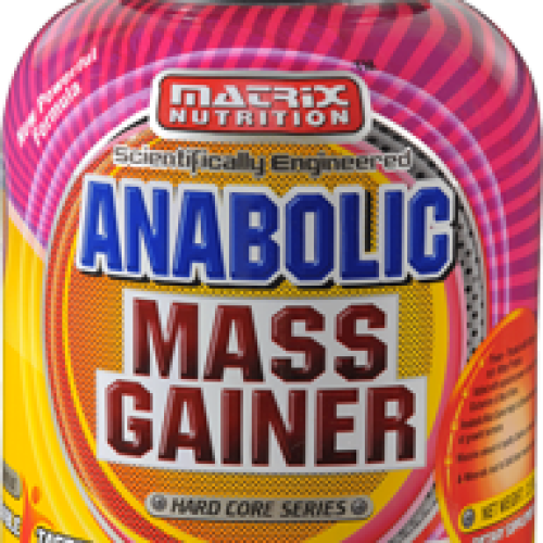 Matrix nutrition anabolic mass gainer